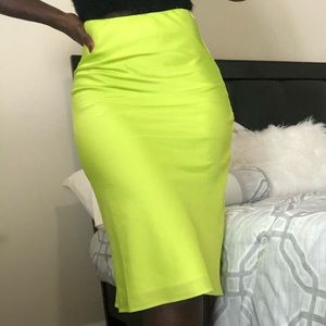 Neon skirt